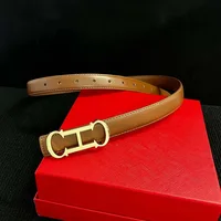 New Designed 25mm Women's Belt with Elegant Gold Letter buckle,Suitable for Daily Multifunctional Jeans Decoration Fashion belt - Image 4