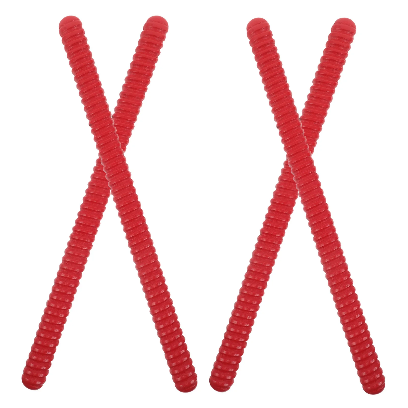 4 個の木製スパイラルリズムスティック子供用楽器就学前教室音楽教育ハンドトレーニングコーディネーション