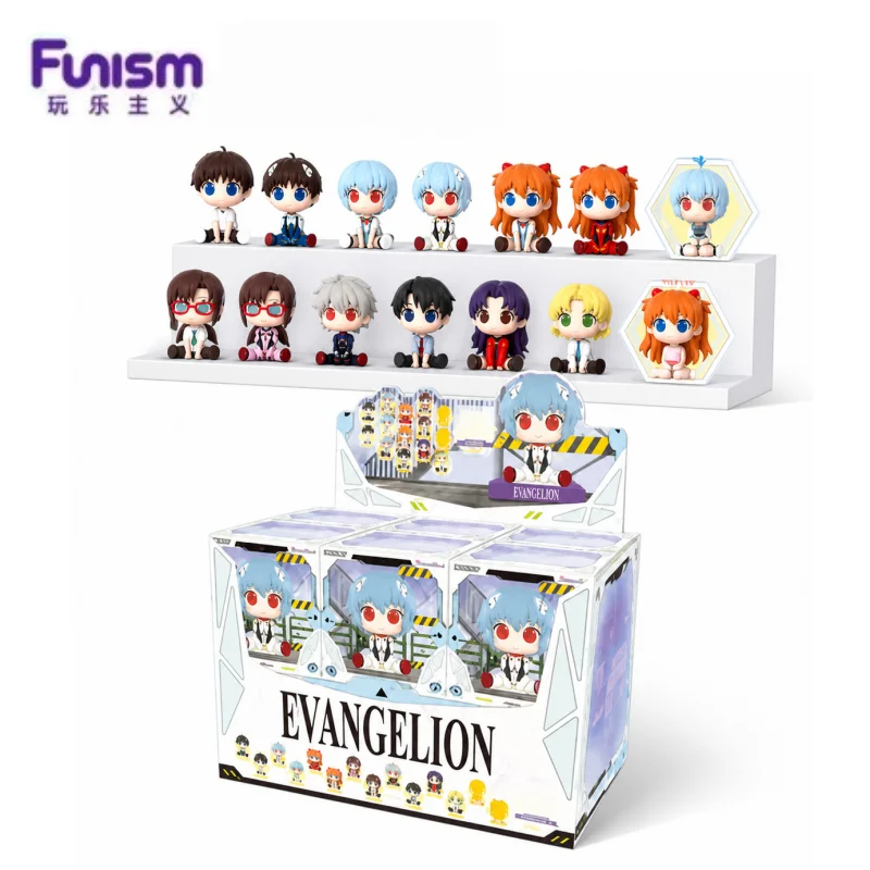 New Arrival Official Genuine Eva Cute Pinch Series Blind Box Vol.1 Little Moe Supplement Plan Pvc Anime Figures Collectible Toy