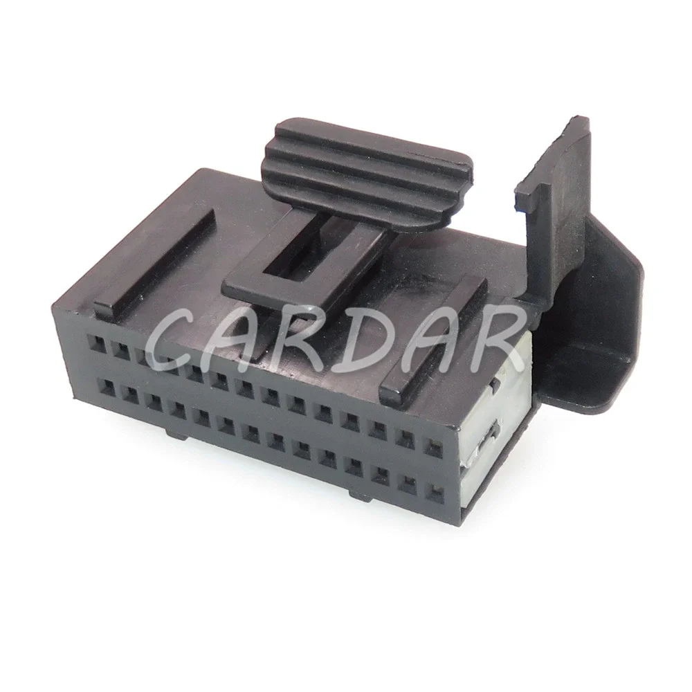

1 Set 28 Pin Auto Parts Car Small Power Low Current Electrical Connector AC Assembly Automotive Wire Cable Unsealed Socket