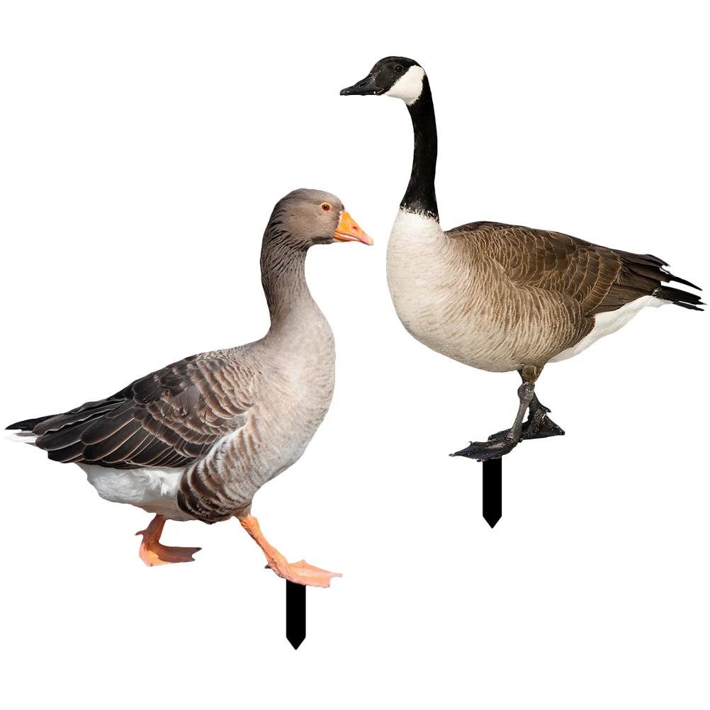

Duck Decoration Card Insert Landscaping Stakes Garden Animal Outdoor Statue Plastic Ground Decorations