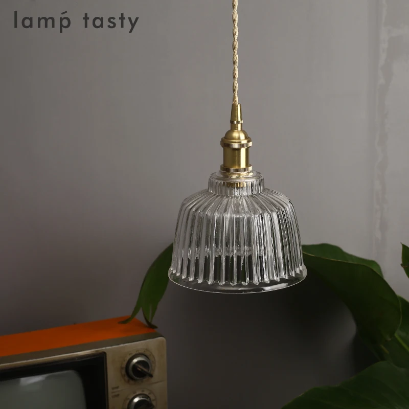 

Японский стиль, скандинавский минималистский ретро стеклянная люстра, творческая личность, ресторан, бар, вход, балкон, прикроватная люстра