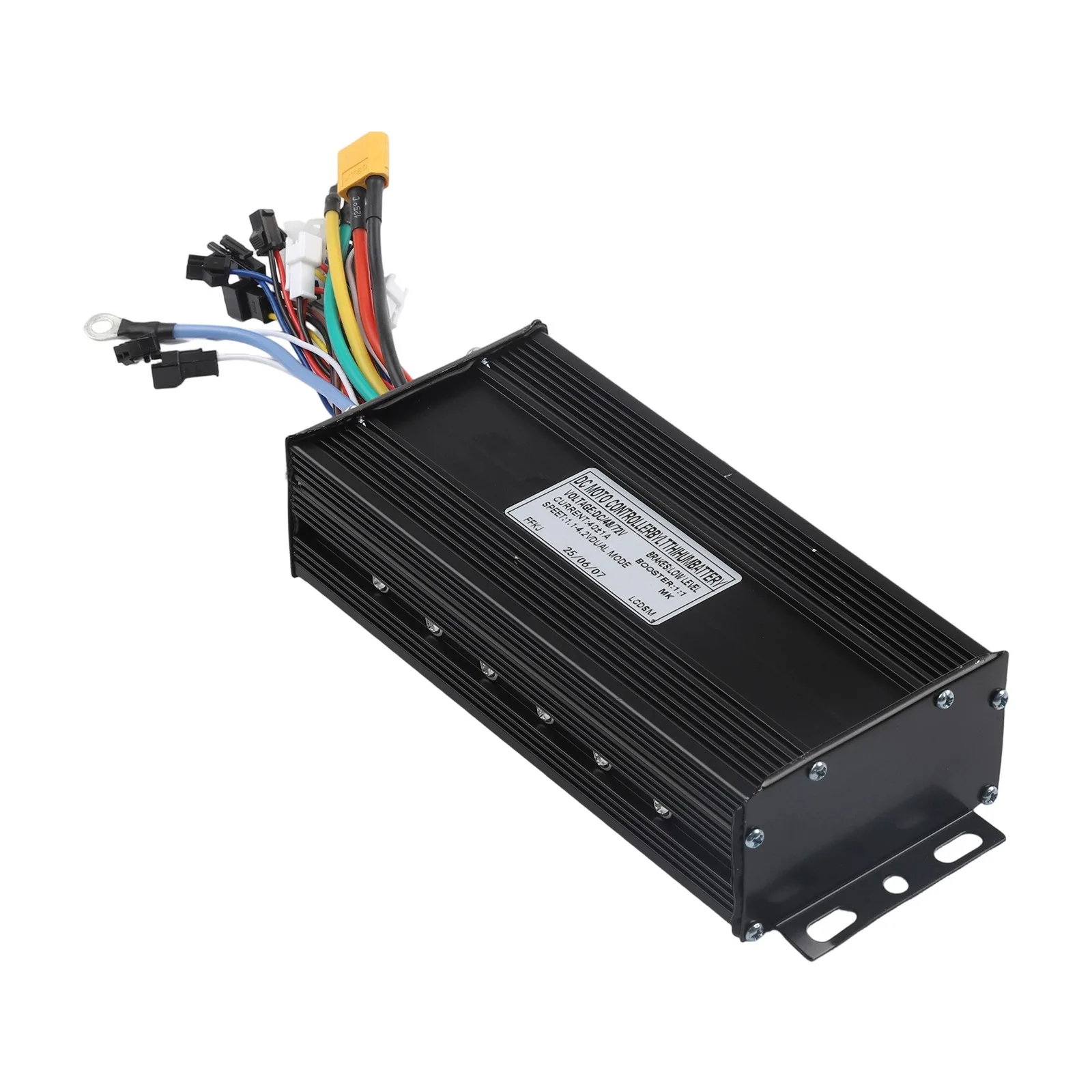 

E-bike Upgrade Black E-bike Controller 1500W 2000W Motor Controller Brake System Thermal Overloading Protection 3-mode Control