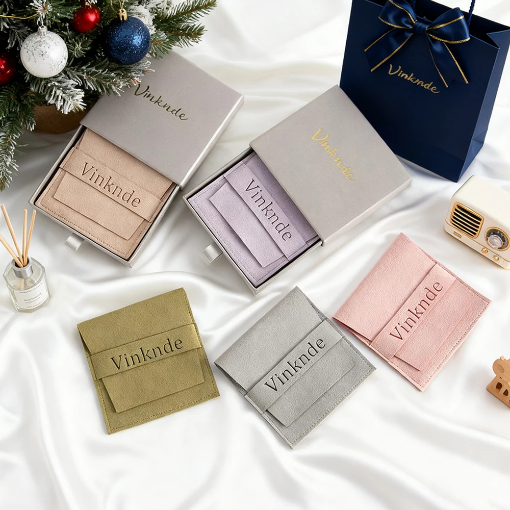 شعار مخصص درج انزلاق الورق المقوى ورقة علب الهدايا الفاخرة مجوهرات أقراط خواتم Keychina صندوق التعبئة والتغليف مع الحقيبة ستوكات #1