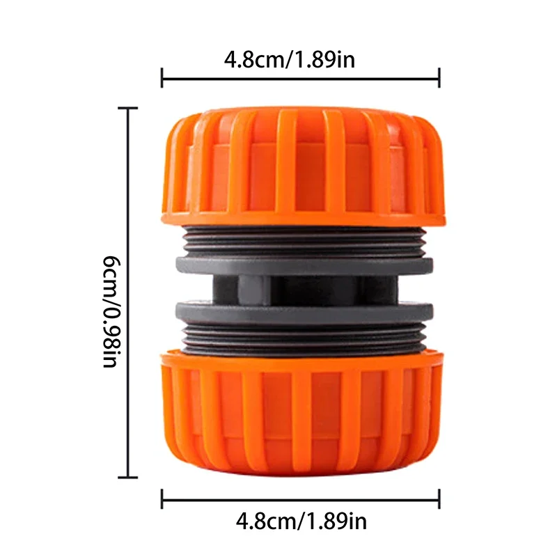 

2 шт., быстроразъемный соединитель для садового шланга, соединитель для садового ирригационного водяного шланга, фитинг для полива