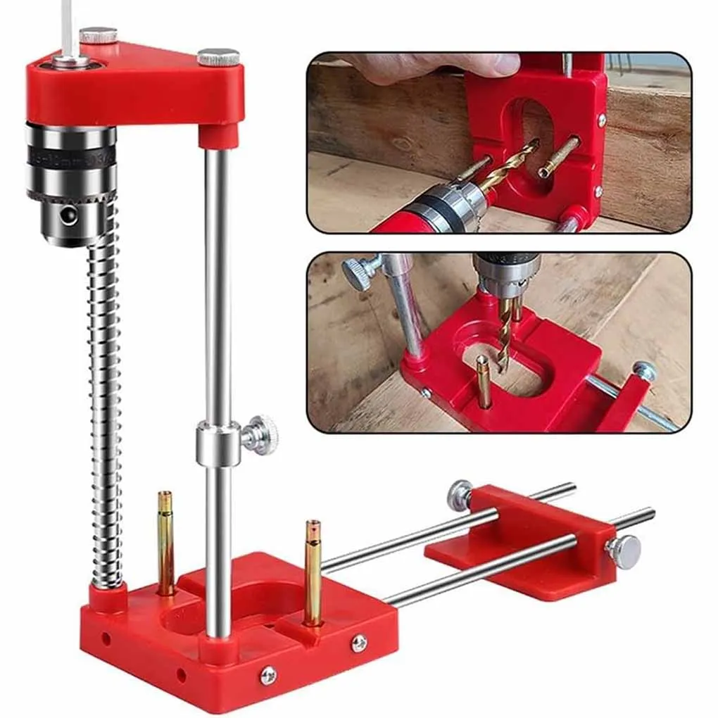 

Деревообрабатывающий локатор для сверла Держатель для локатора перфоратора Направляющая для сверла Приспособление для шкалы Позиционер Направляющая для сверла Дюбель-перфоратор