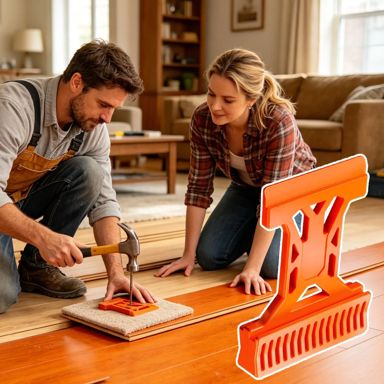 Lvp Tapping Block Heavy Duty Installation Laminate Floor Tapping Block For Lvp Hardwood Spc Plank Home Improvement Renovation