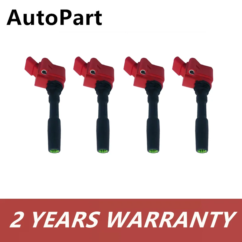 4PCS EA888 Ignition Coil Kit For Audi A1 A3 S3 Q3 TT For VW Golf Passat B8 For Seat For Skoda 06H905110H 06J 905 110G 06H905110