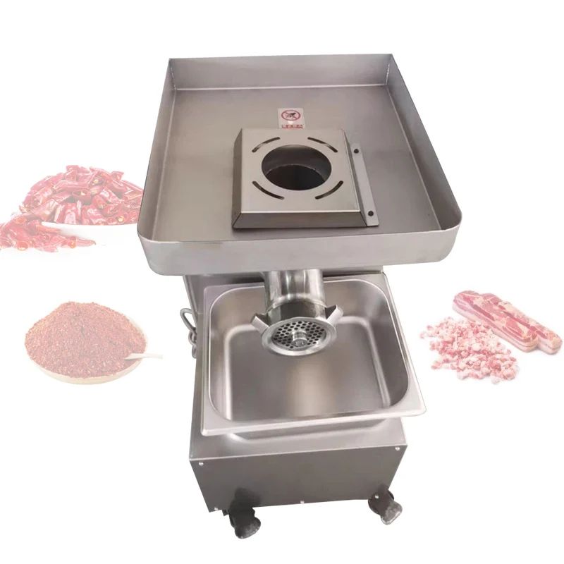 

Electric Meat Grinder Stainless Steel High-Power Minced Meat Sausage Machine For Minced Meat Canteen Restaurant Butcher Shop