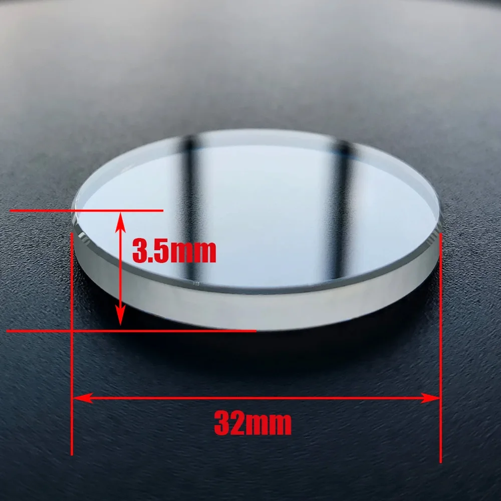 

Плоское сапфировое стекло 32 мм * 3,5 мм для SRP773 SRP777 62MAS SPB051 SPB053 SNA411 SNA225, стекло для часов, модная часть