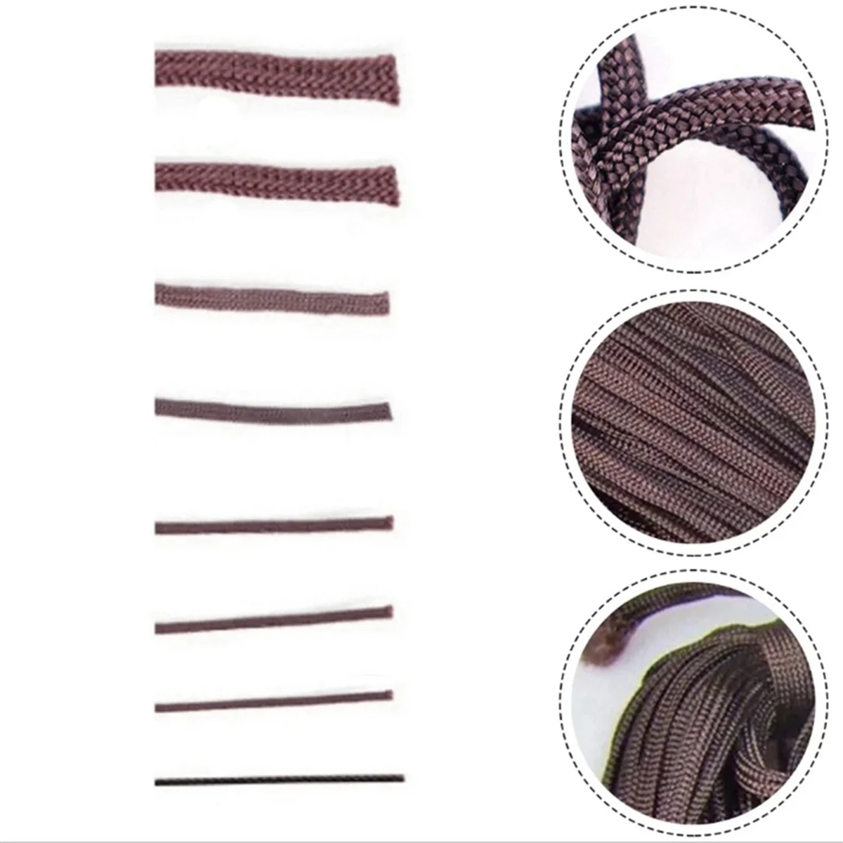 ABMO canne légèrement anneau pointe de tige corde canne à pêche en acier inoxydable tournant anneau rotatif tige rotative universelle légèrement corde. A