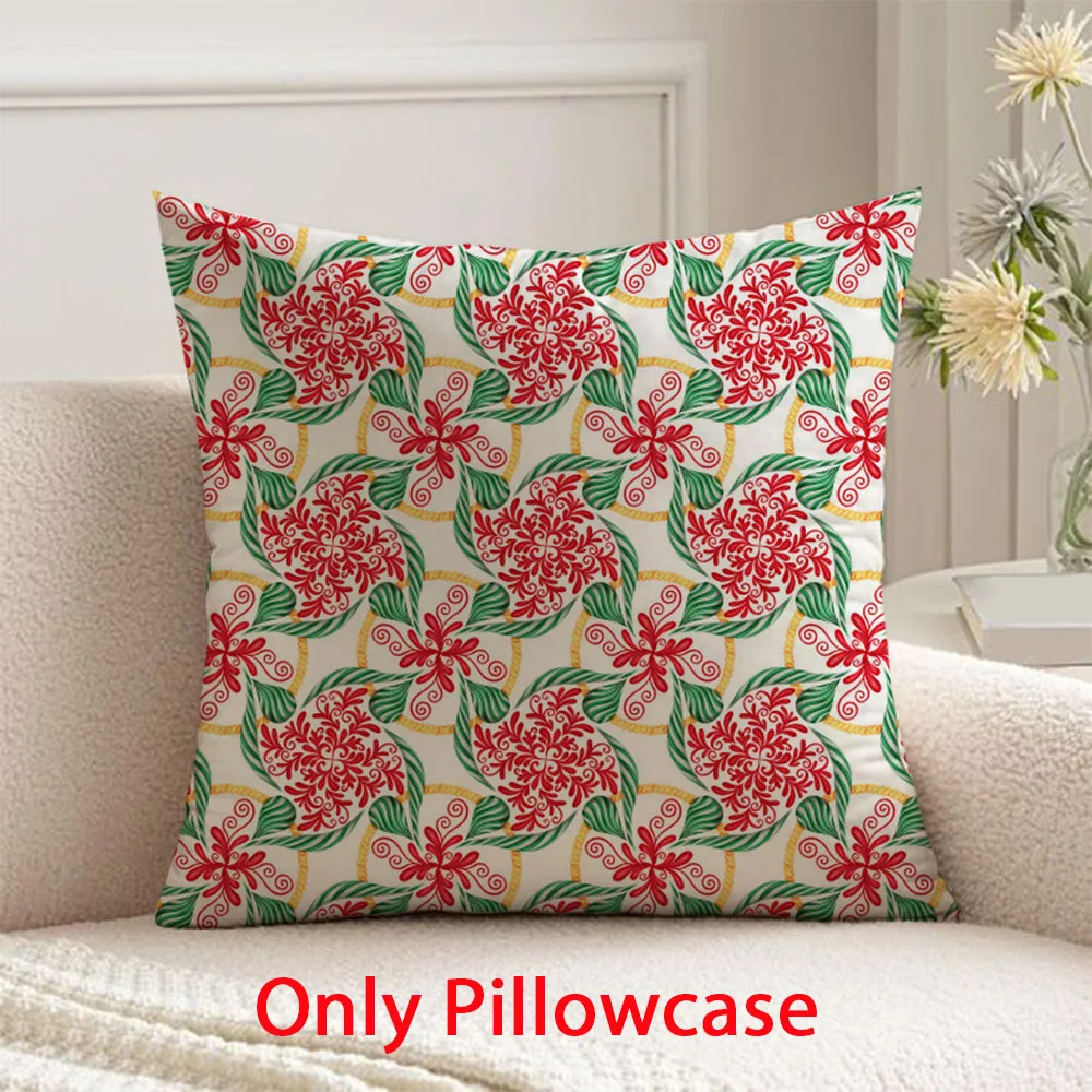 

Christmas Pillow cover winter Merry Christmas decorative 45x45 cushions cover for New Year home decor pillow case