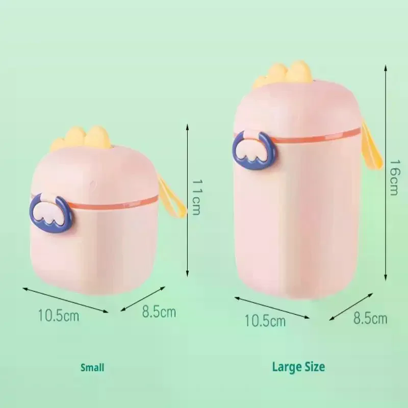 Pojemnik na mleko w proszku dla niemowląt, przenośny, duża pojemność, do pakowania przekąsek, pojemnik do przechowywania żywności.