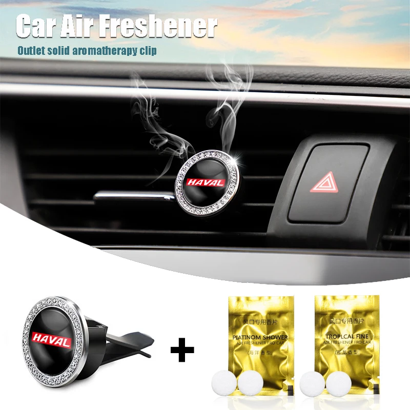 

1Pcs Air Outlet Aromatherapy Clip Car Solid Perfume Freshener For Great Wall Haval H1 H2S M6 H3 H4 H5 H6 H7 H8 F5 F7X H2 F7 H9