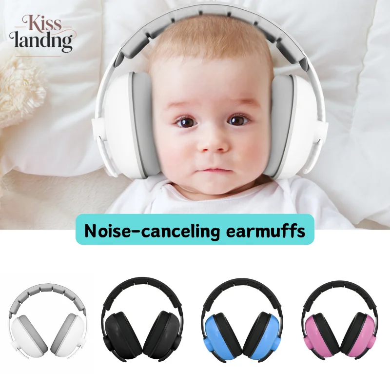 Baby Noise Canceling Earmuffs Infant Hearing Protection Headphones for Newborn Toddler