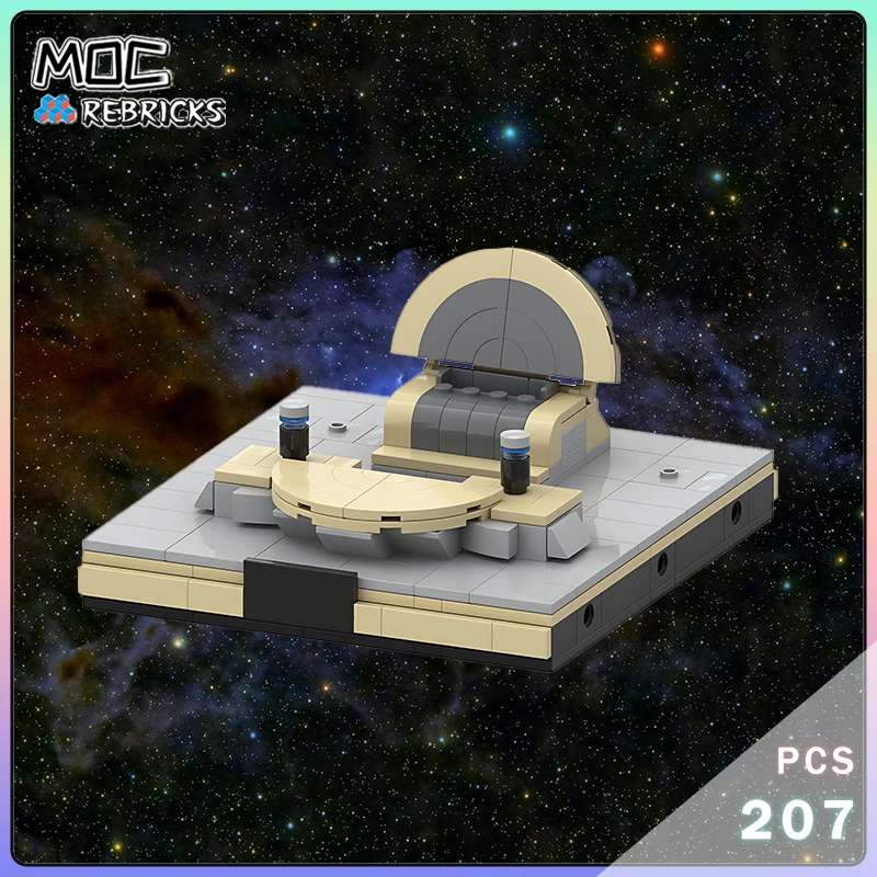 

MOC-150332 Queen's Seat Model Building Blocks DIY Sci-fic Movie Series Assembly Technology Bricks Toy Children's Collected Gifts