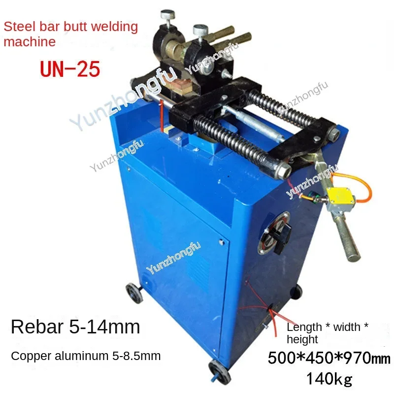 Un-25 Docking 4-14mm Rebar Butt Welding Machine Drawing Factory Cable Copper Wire Aluminum Wire