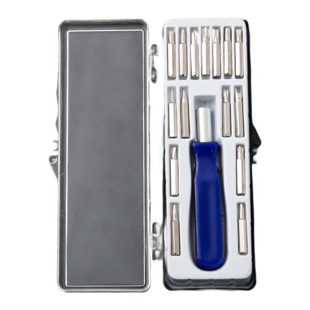 

Набор отверток 16-в-1 для ремонта электроники. Компактный дизайн для домашнего ремонта. Для удобного хранения. Эффективный инструмент для ремонта планшетов.