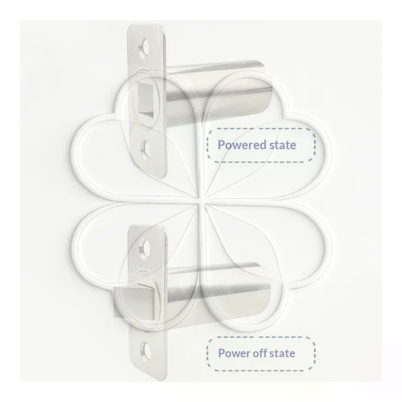 DC12V24V Embedded Electric Bolt Lock Concealed Access Control Electric Lock Wooden Door Stainless Steel Door Electric Lock