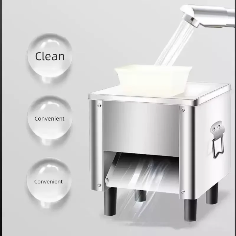 

Popular Meat Strip Cutting Machine Pork Meat Slicer Cutter Meat Slicer and Grinder Chicken Cutting Machine