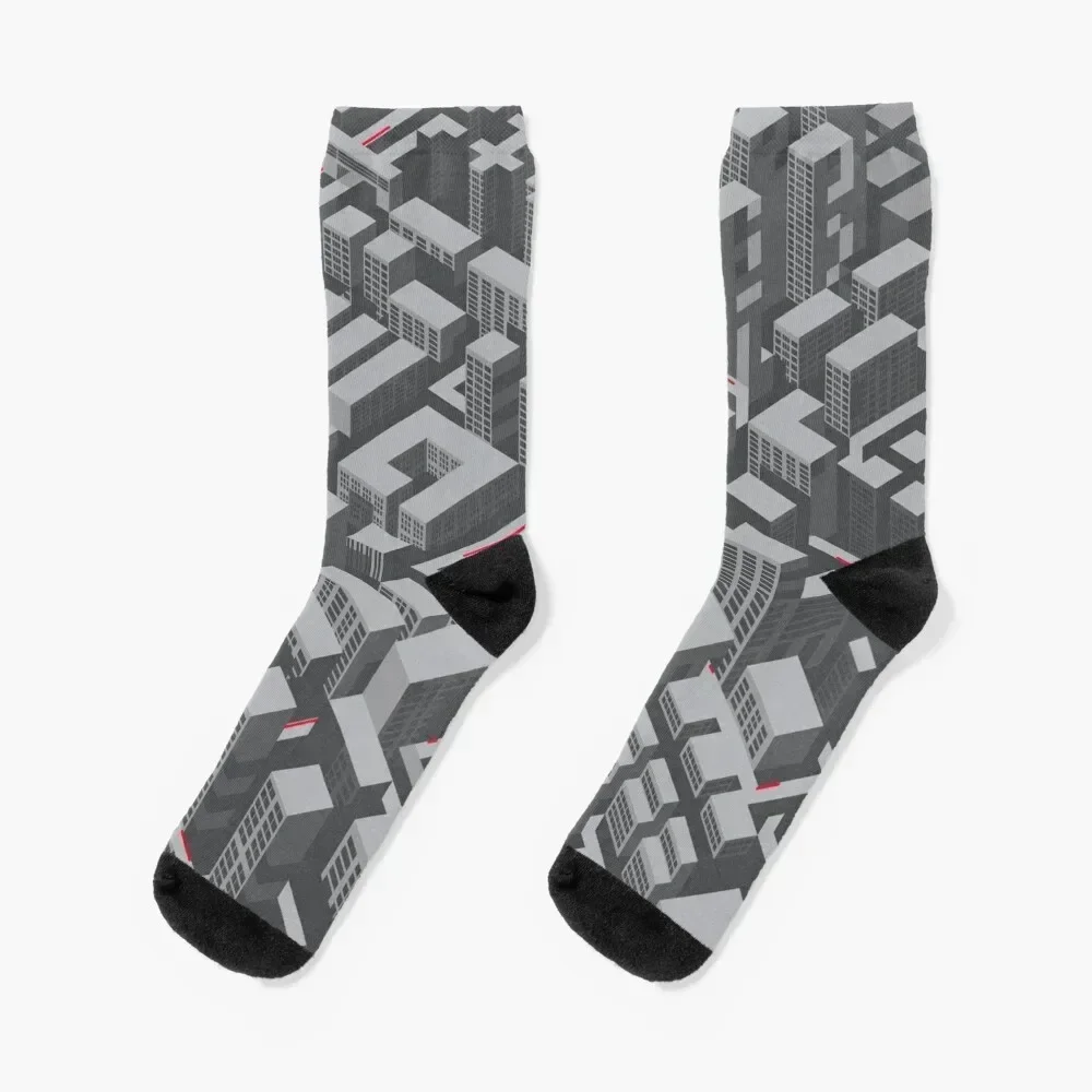 

Brutalist Utopia Socks Hiking boots golf shoes gym Men's Socks Women's