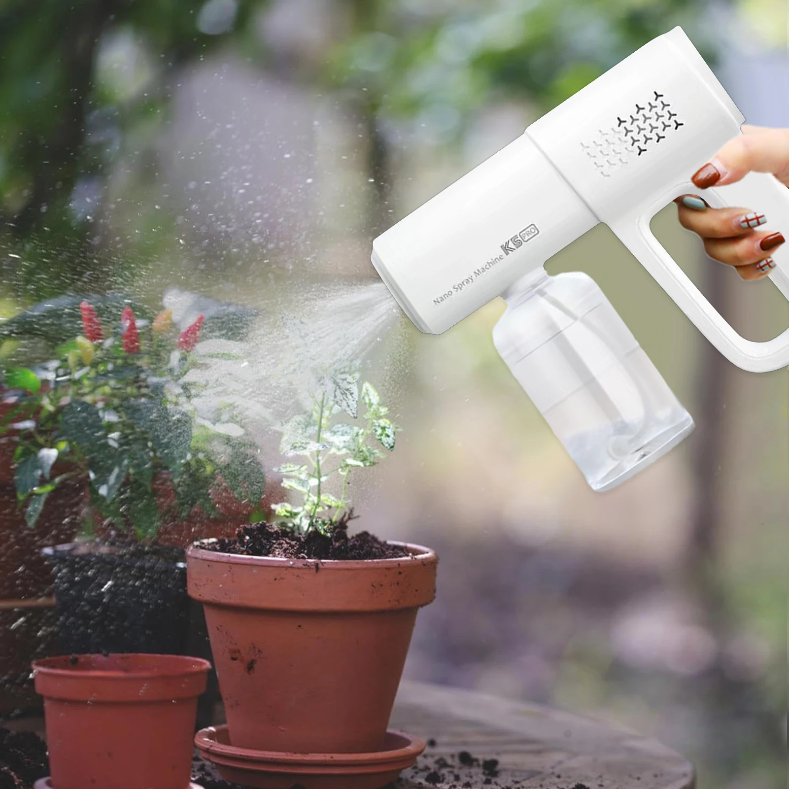 

Handheld Electric Pump Sprayer Multipurpose Garden Sprayer Portable Pump Water Sprayer For Home School Garden Sprayer Gun