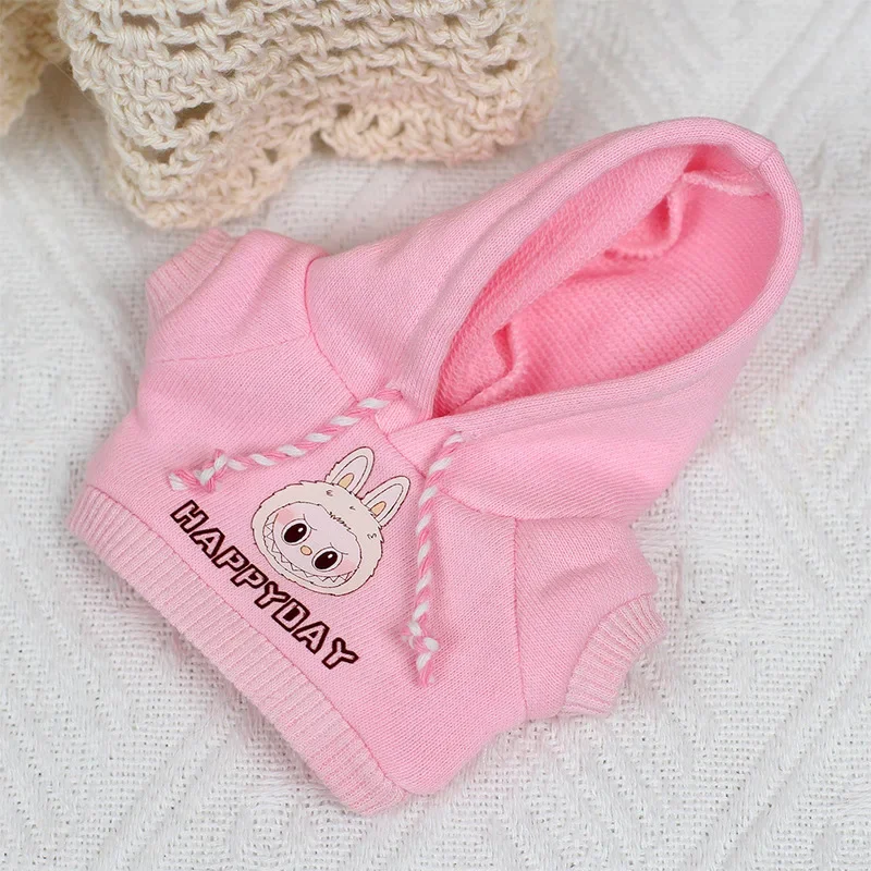 

1 PCS Labubu Hoodie Clothes,labubu doll clothes, 17cm labubu clothes