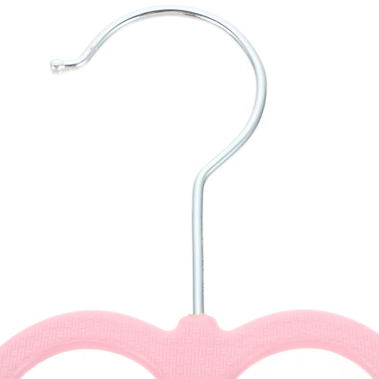 

10 PCS Love Clothes Drying Rack Cute Hangers Pink Suit Coat Heart-shaped Plastic