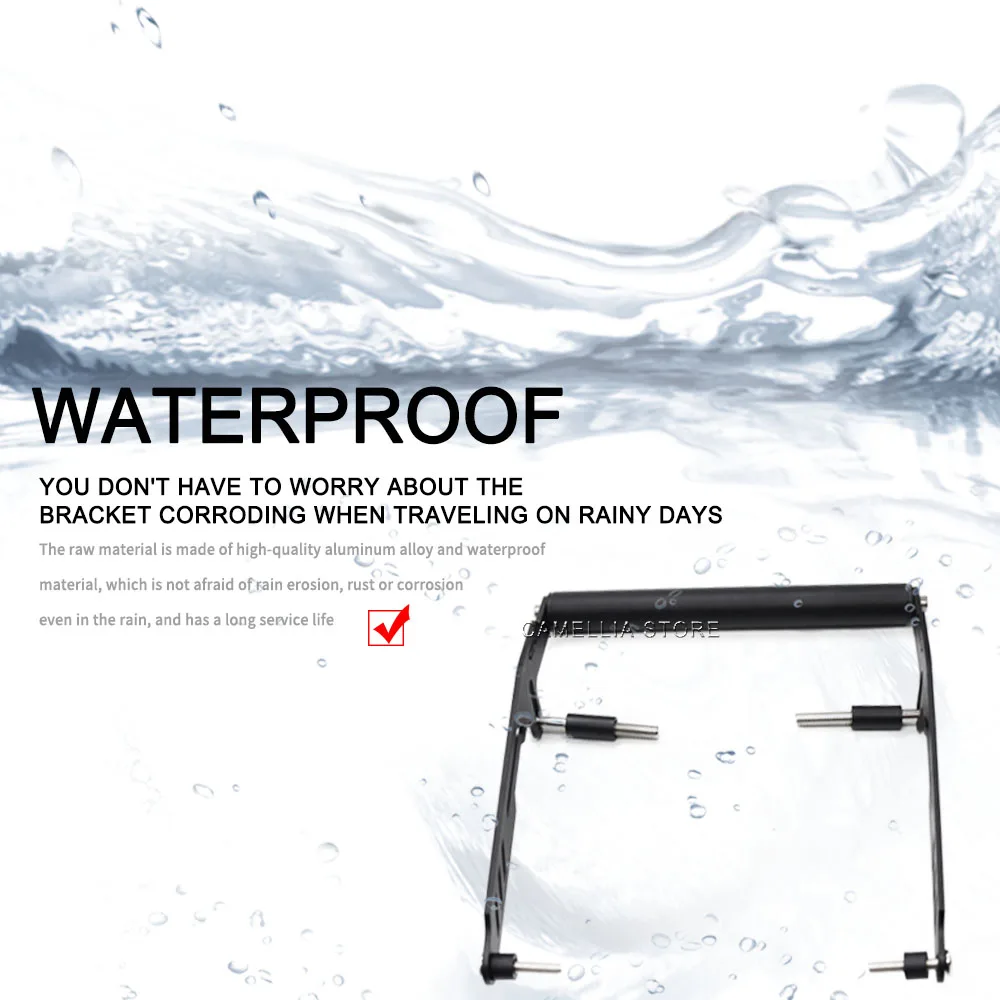 Soporte de navegación para motocicleta, resistente al agua, aleación de aluminio, oxidación anódica, Zontes 368G, accesorios para motocicleta Zontes 368G