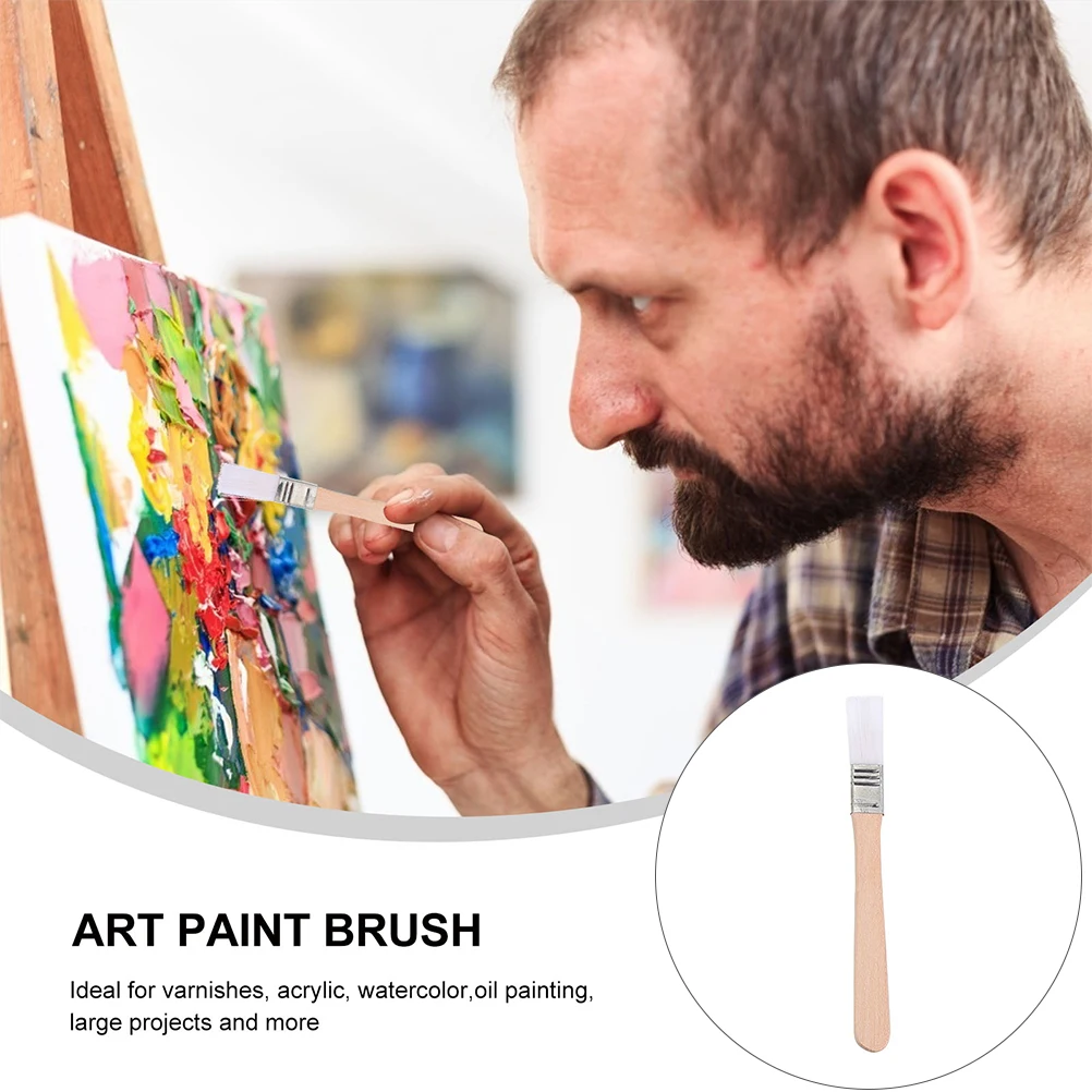 

10 шт., набор прочных универсальных красок для акварельной живописи маслом, нейлоновые кисти, прочные художественные кисти для детей и взрослых