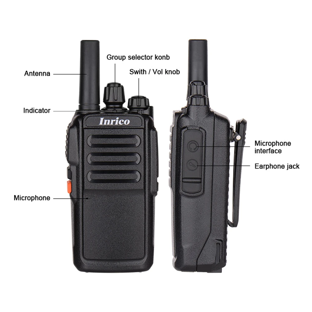 Imagem -05 - Handheld Walkie Talkie 5000mah 4g Pocket fm Network Poc Radio Interfone sem Fio Suave Longo Alcance Mais Barato Inlina-t526