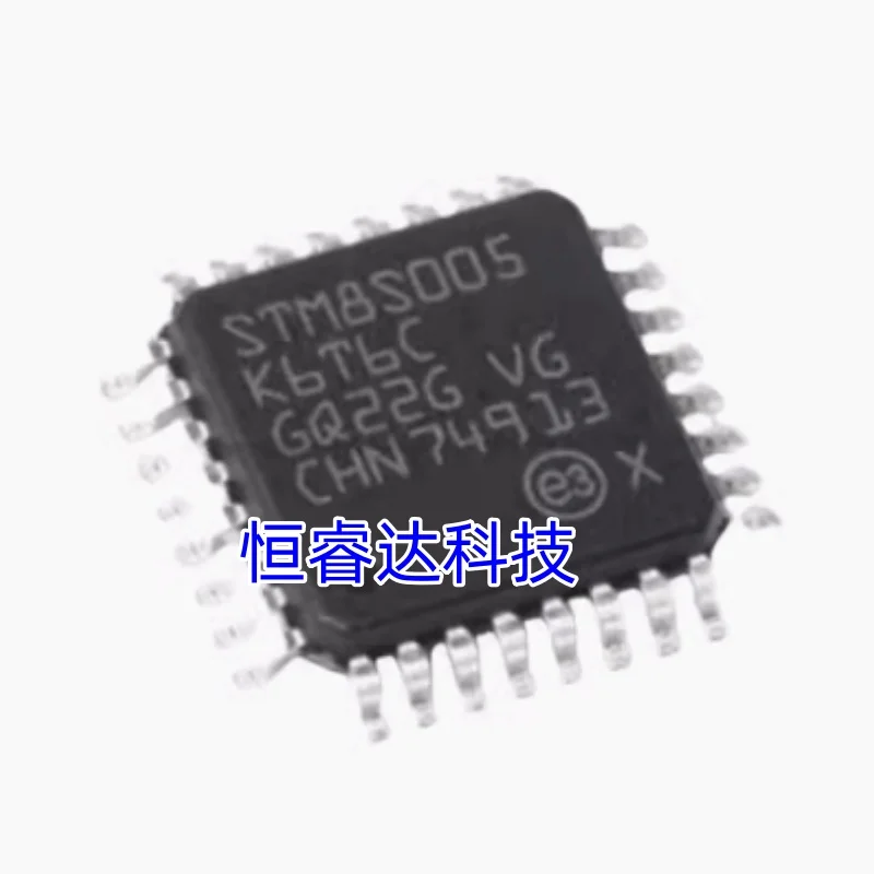 (10 قطعة) 100% جديد STM8S105K6T3C STM8S105K4T6C STM8S105K6T6C STM8S005K6T6C STM8S005C6T6 QFP شرائح