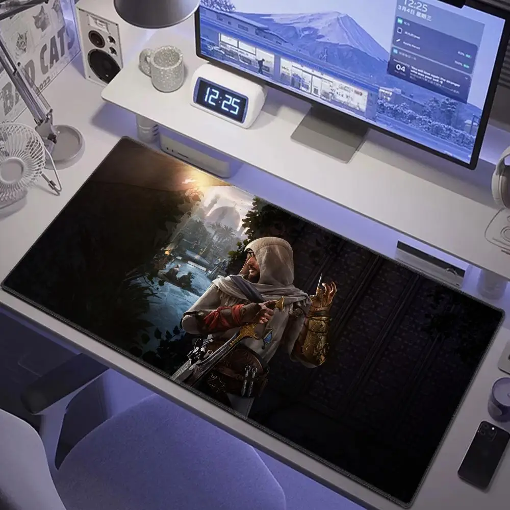 

Assassins Creed Non Slip PC Large Gaming Mousepad Accessory Gamer Mouse Pad Size For E-sports Keyboards Mat Boyfriend Gift