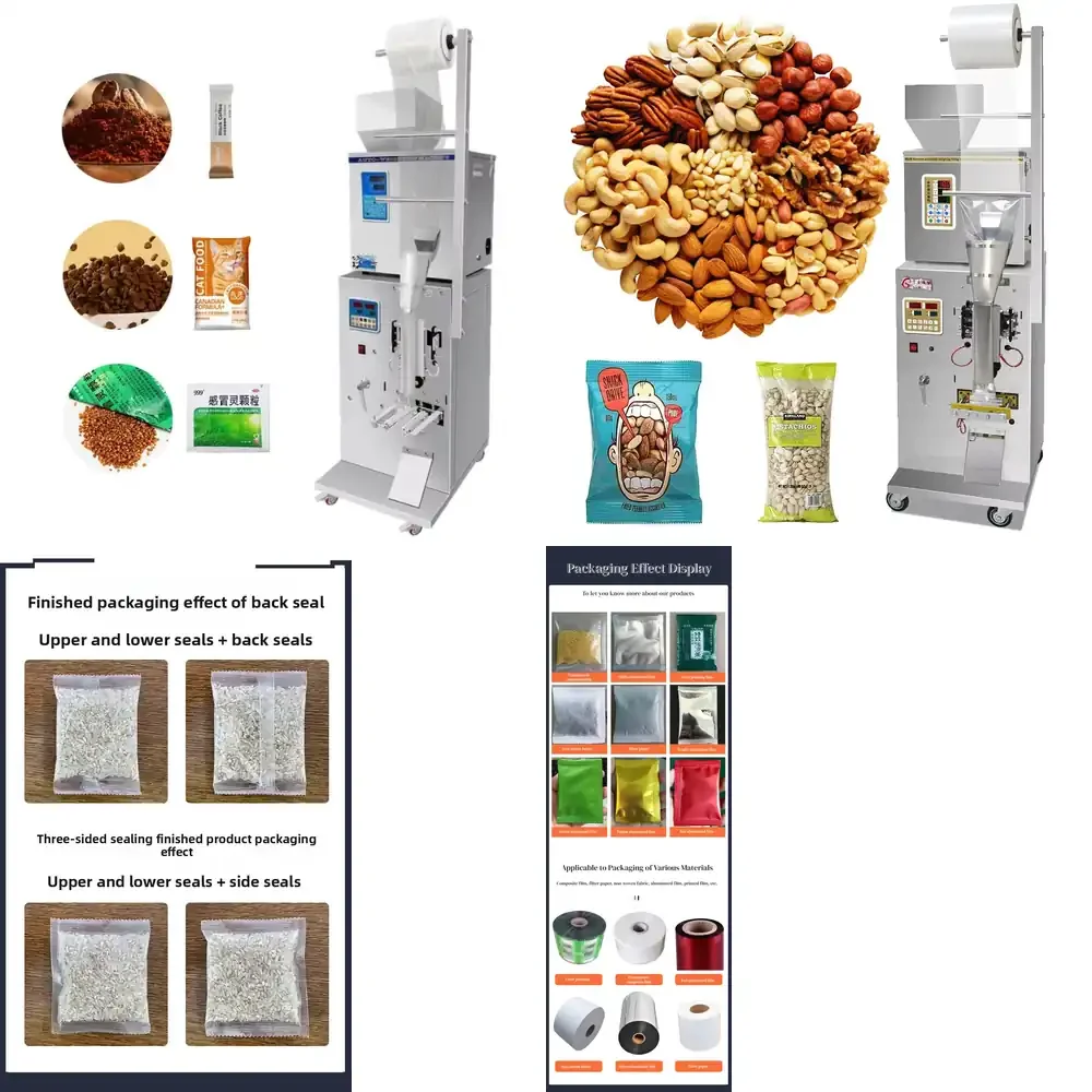 

Commercial Candy Potato Chip Sealing Machine Used in Food Processing Plants with High Working Efficiency
