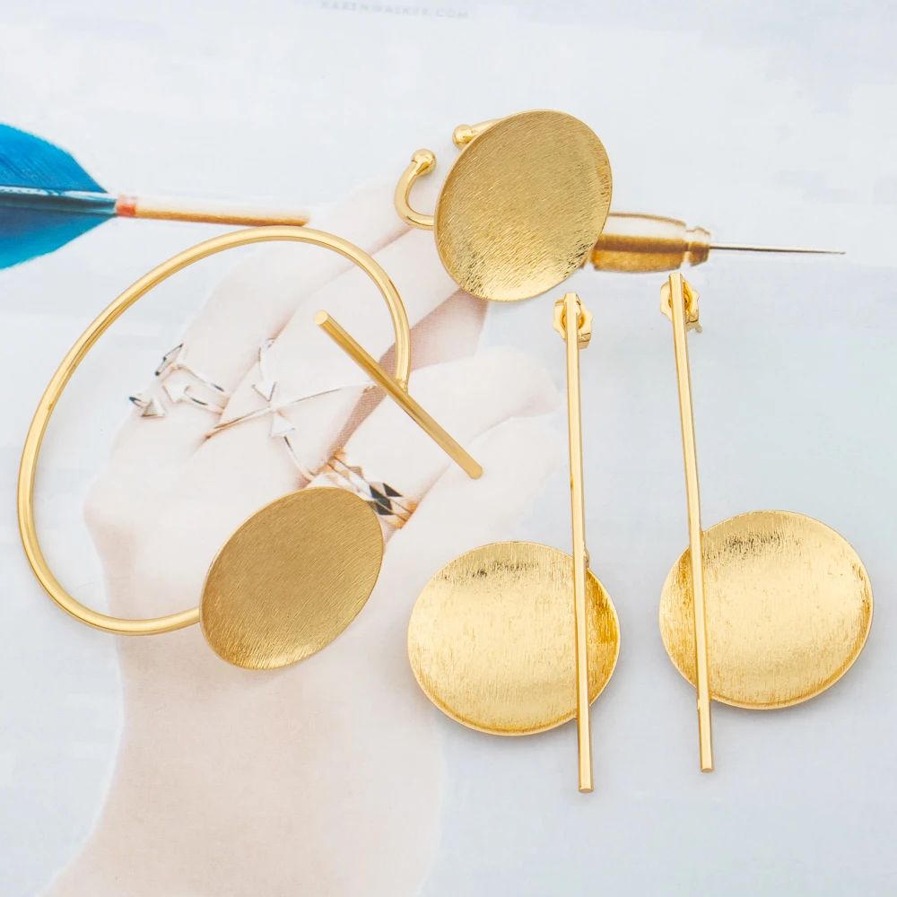YM Gold-Plated Jewelry Set 3