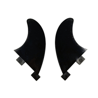 UPSURF-FCS Nylon Short Board Fin GL Quilhas Rear Surfboard Fins Stabilizer, Good Quality Fiberglass Plastic Funboard Fin