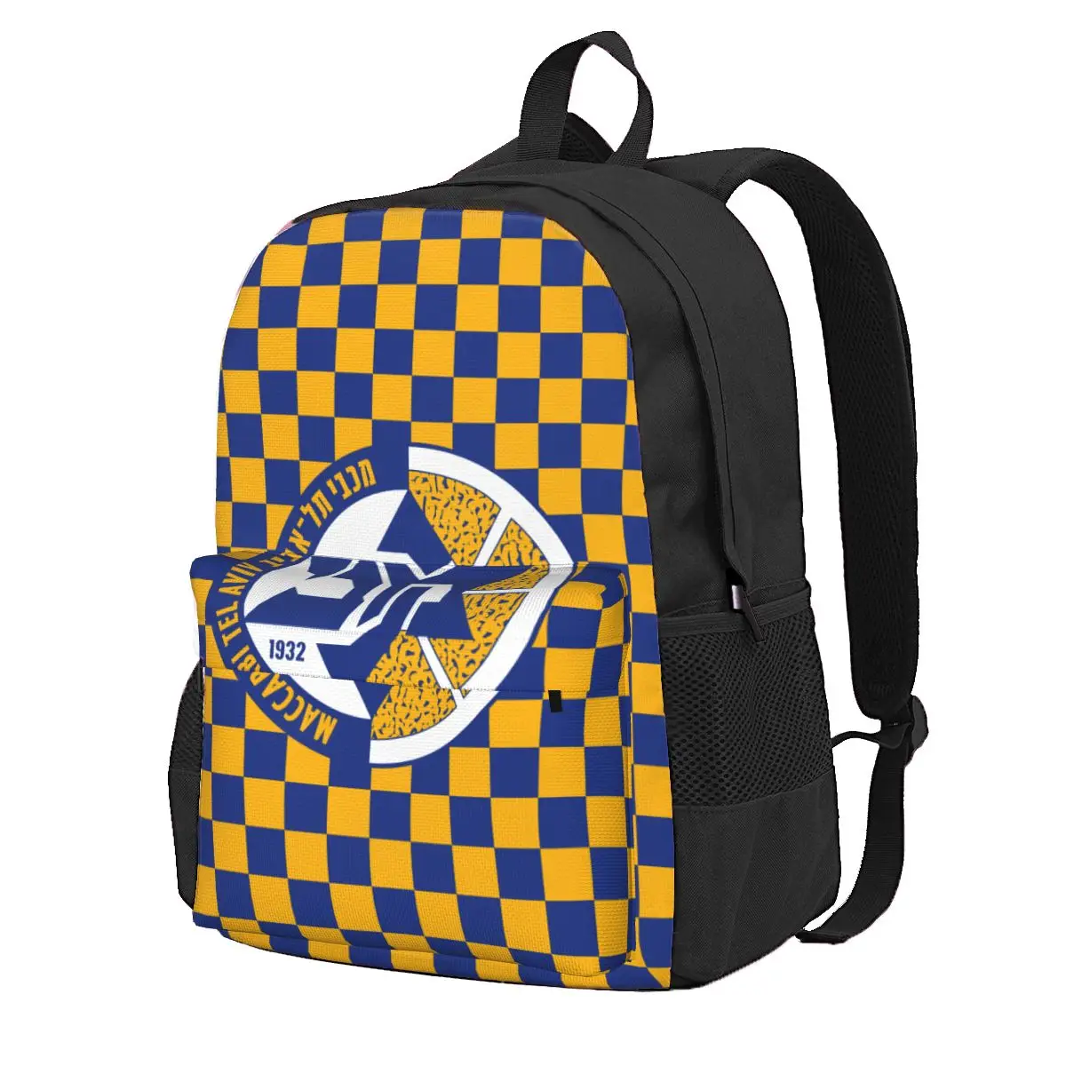 

Israel Maccabi Tel Aviv Bc Travel Laptop Backpack Bookbag Casual Daypack Bookbag College School Computer Bag