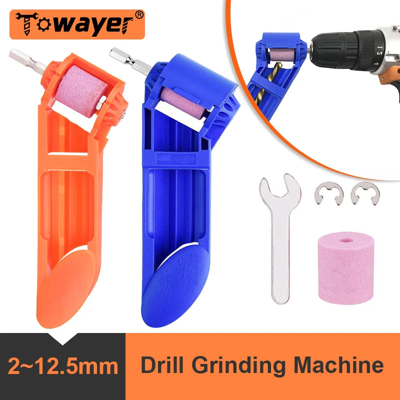 

Drill Grinding Portable Grinder Bit Grinding Machine Corundum Grinding Wheel Drill Bit Sharpener Powered Tool Woodworking Tools