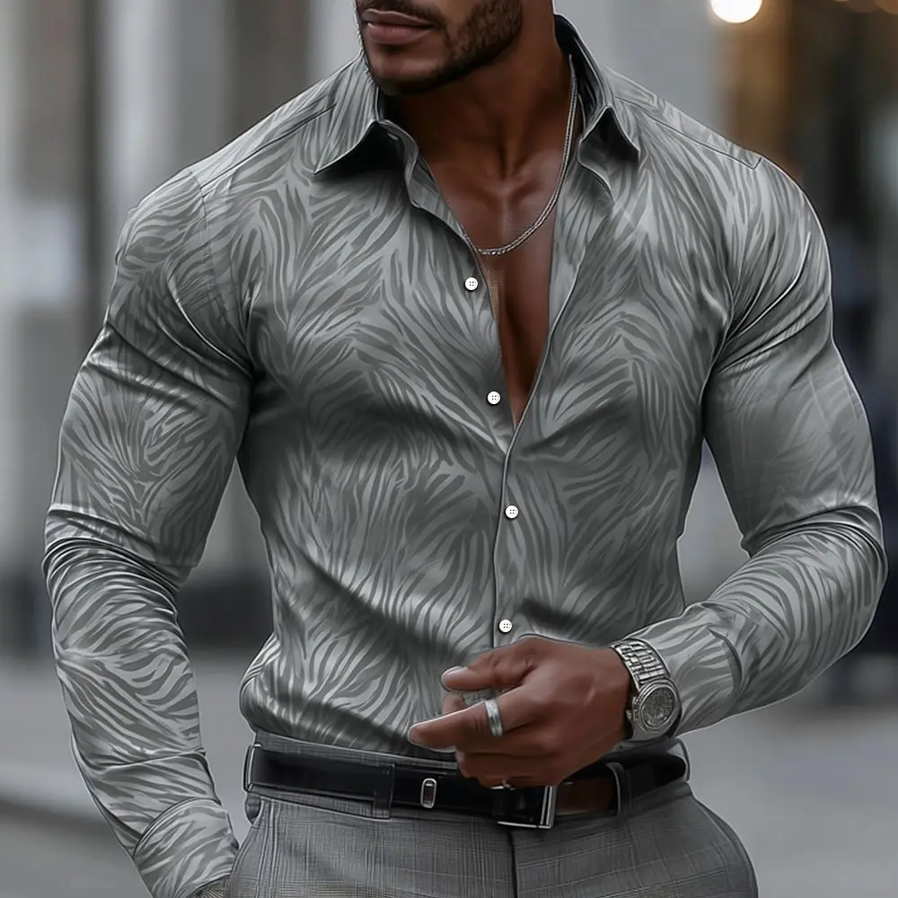 Men's Casual Shirt Series Red White Black New Designer Casual Wear Soft Comfortable Fashion Autumn And Winter 3d Printed