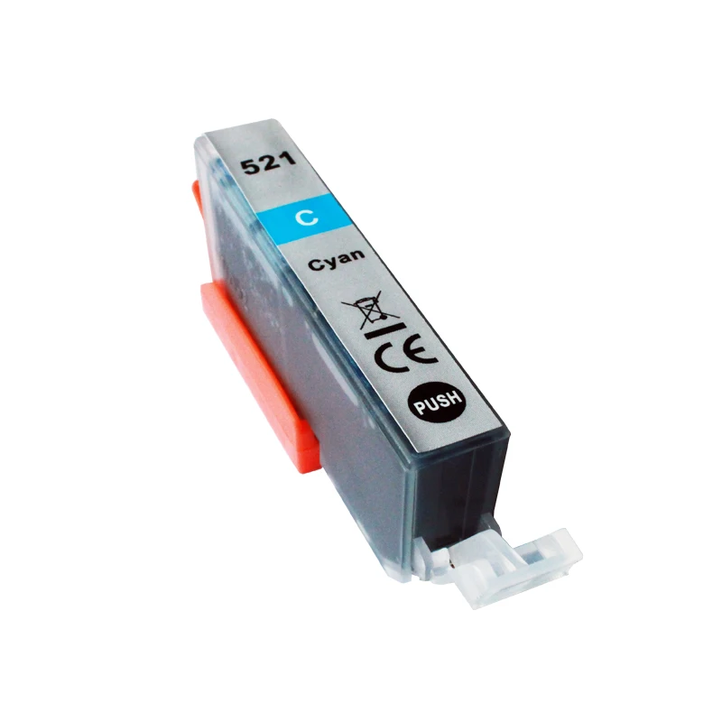 5x PRINTER INK CARTRIDGE for COMPATIBLE CANON 520 521 PIXMA MP540 MP550 MP560 MP620 MP630 MX870 PGI520 CLI521