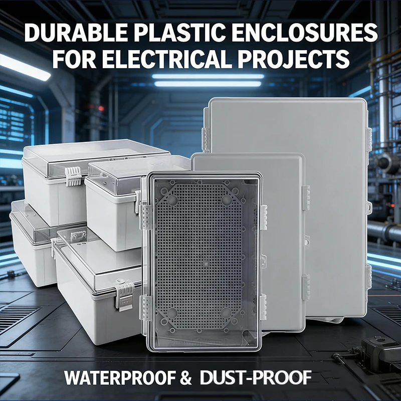 プラスチック製防水配電ボックス屋外工業用ボックスソケット電源防雨ジャンクションボックスabsエンジニアリングボックス