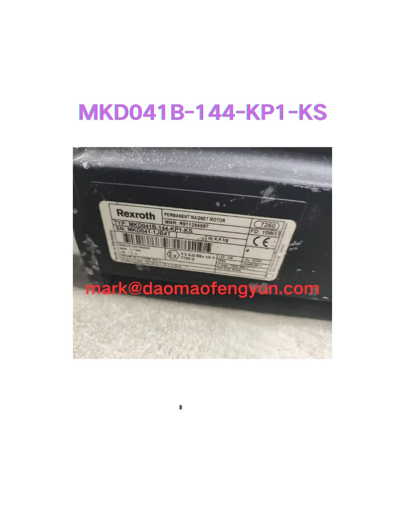 MKD041B-144-KP1-KS Second hand servo motor test OK,