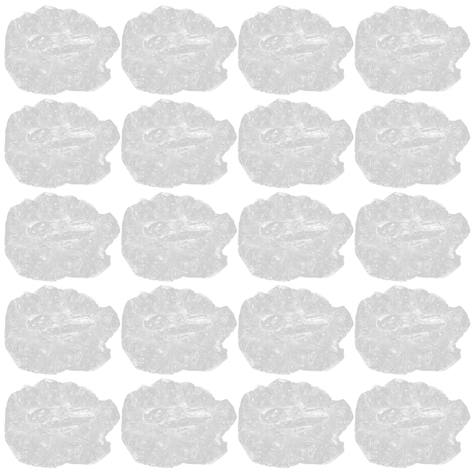 

100Pcs Disposable Pedicure Liners Foot Bath Plastic Liners with Elastic Rim for Secure Fit Ideal for Spa and Home Care