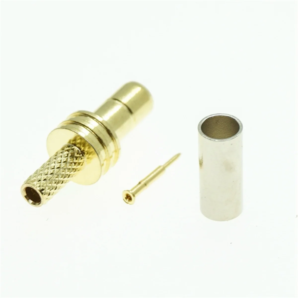 

1pc SMB Male Plug RF Coaxial Connector Crimp For RG316 RG174 LMR100 Cable Straight Goldplated Wholesale for Wireless