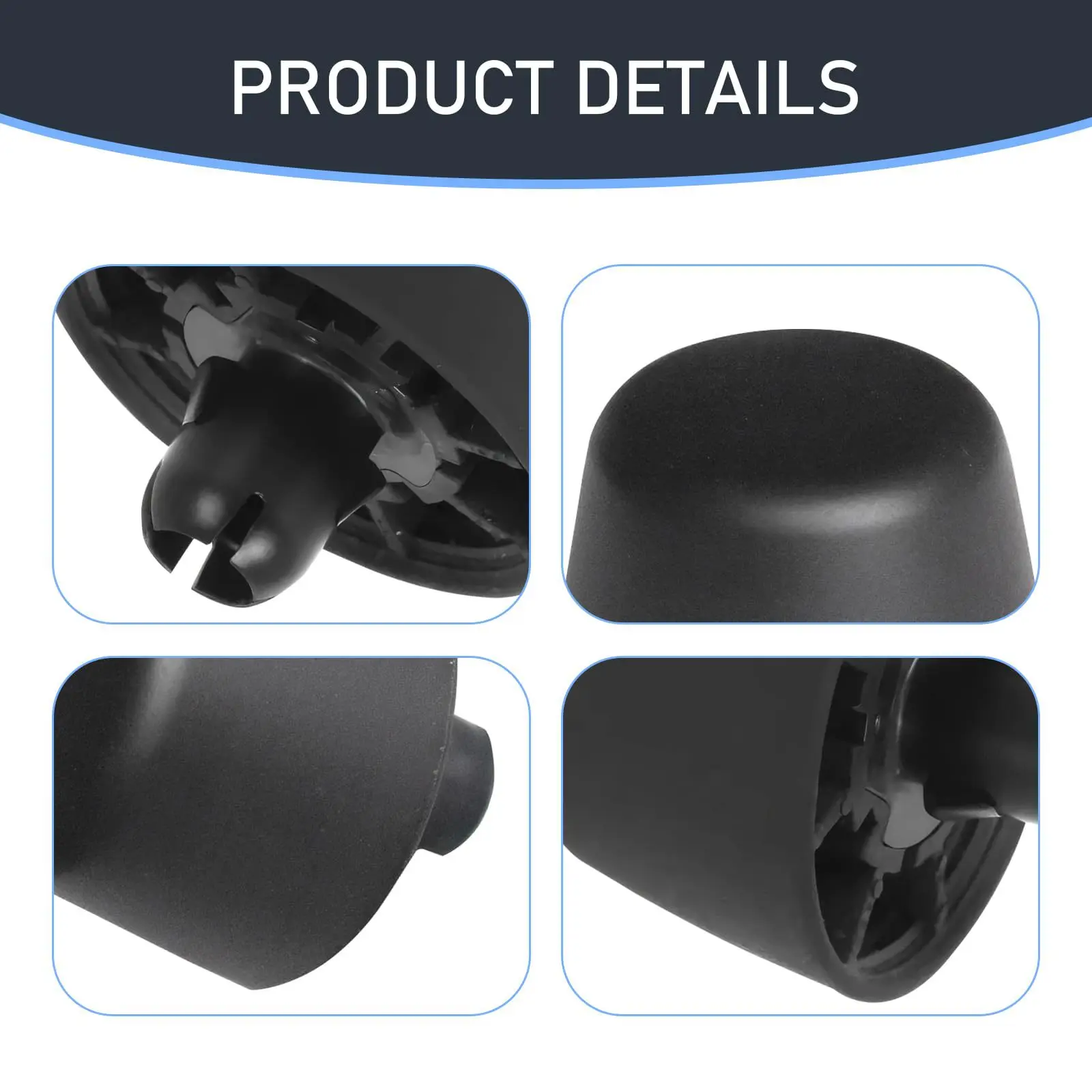55395650AD engine hood, hood gear block, rubber gasket plug kit suitable for Jeep Wrangler JK 07-17