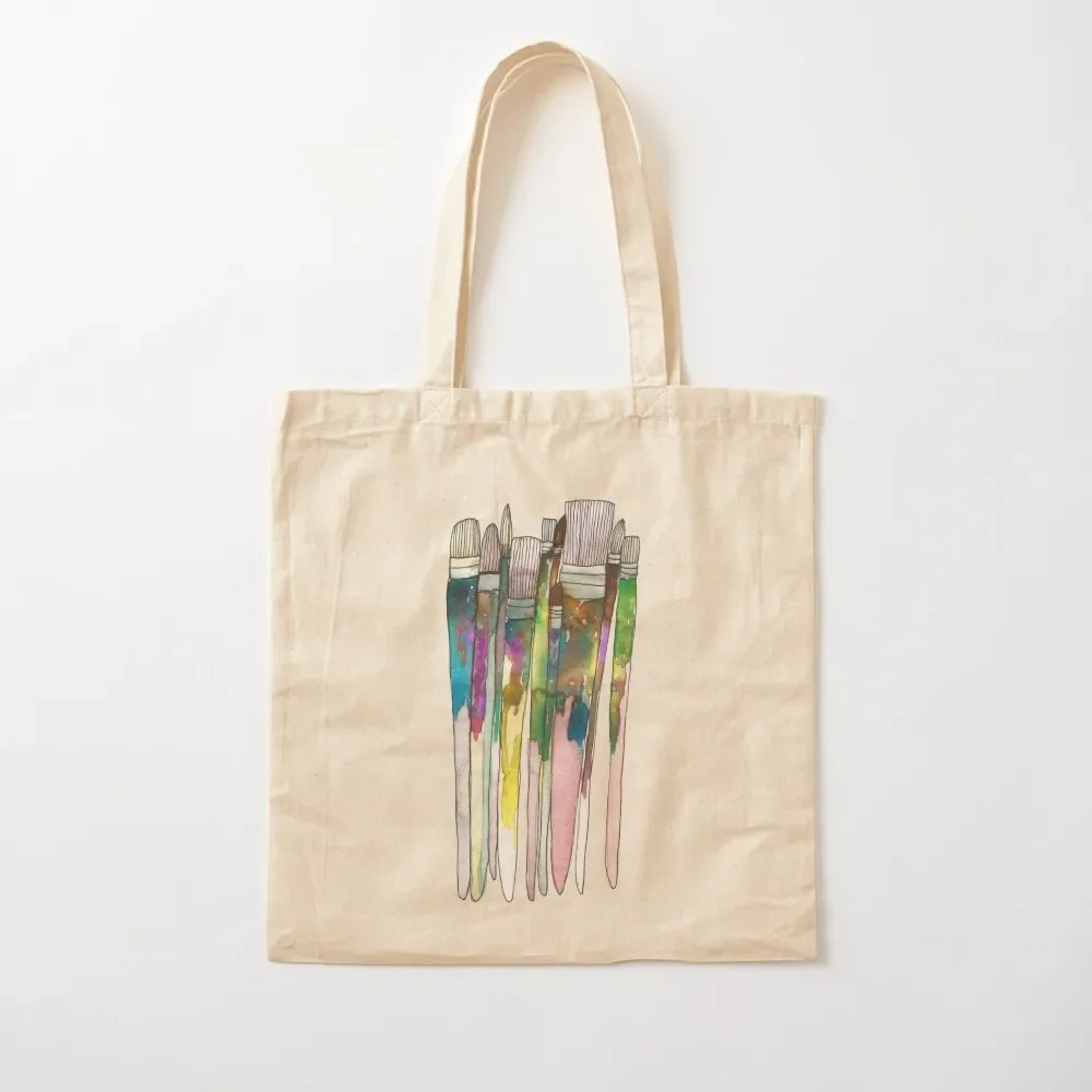 Paintbrushes Tote Bag sacs de shopping large size bags tote bag men's tote bags men