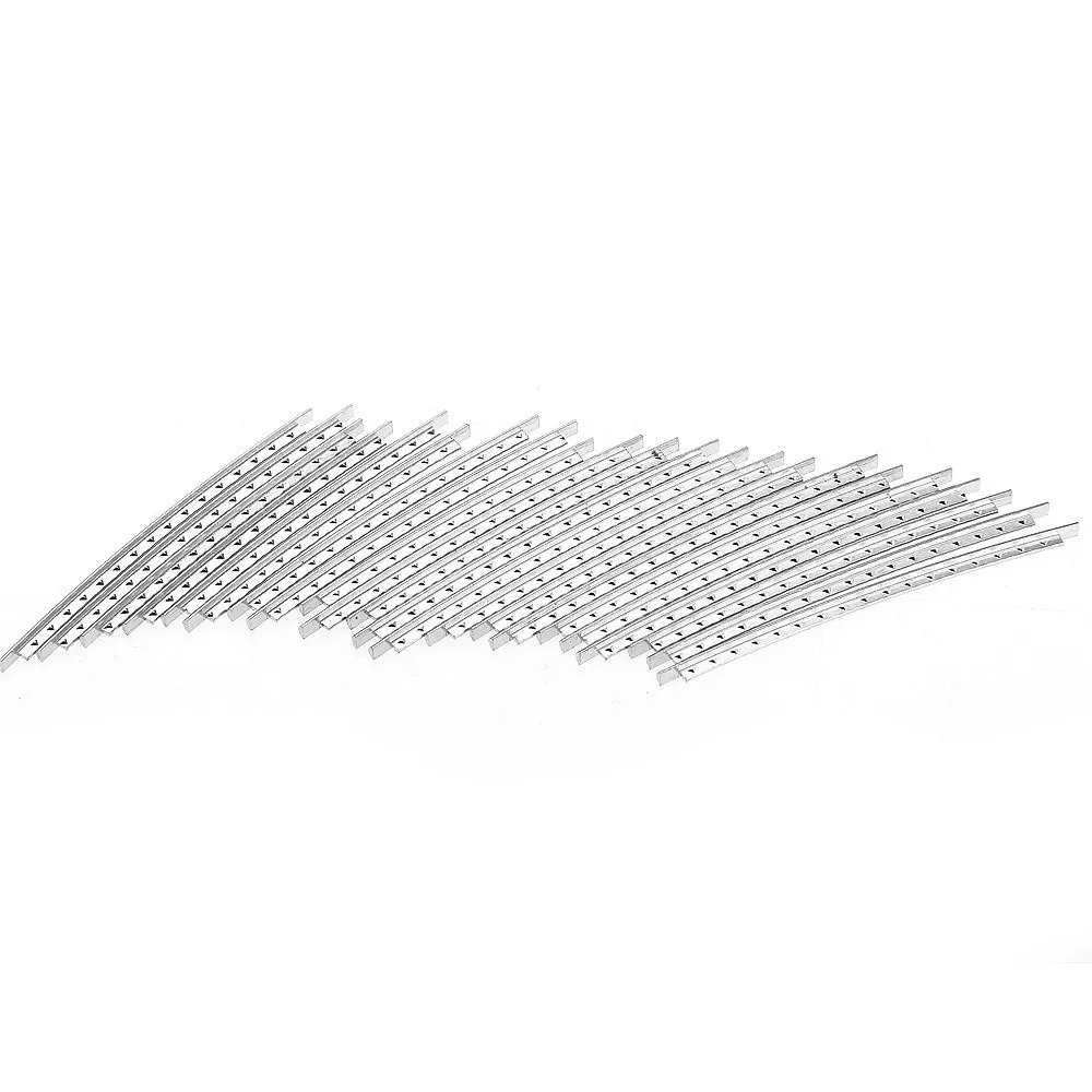 Set Nickel Fret Wire Guitar strings Mandolin strings Fingerboard Frets Silver Guitar Fret Wire Guitar Replacement Parts