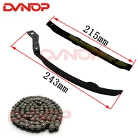 Placa guía de cadena de distribución para motocicleta, para Yamaha YTM200 MOTO-4 YFM225 YTM225 TIMBERWOLF 250 TT250 XT225 AG200 TTR230 XT125 SR185