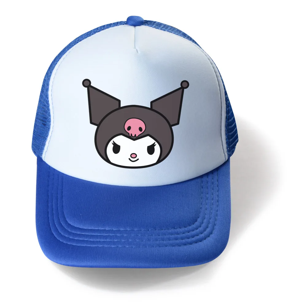 Mode Cartoon Kuromi Kinder Baseballpet Kids Mesh Pet Kinderpet Jongens Meisjes Snapback Streetwear Kindermuts 2980