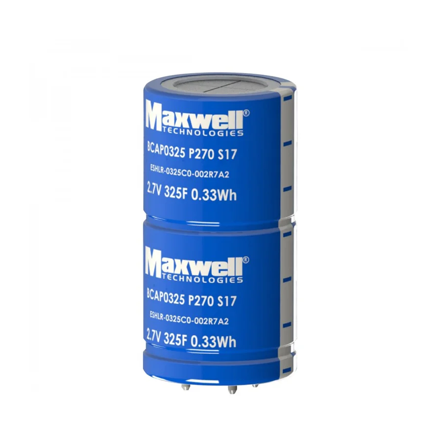 

Super Capacitors Maxwell Standard Series 2.7V 325F Ultra Capacitor Charger BCAP0325P270S17 SuperCapacitor